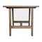 Flash Furniture Square 21.75 W, 21.75 L, Rubberwood (Parawood), Rustic Brown LFS-4005-RSTBRN-GG - alternate 4
